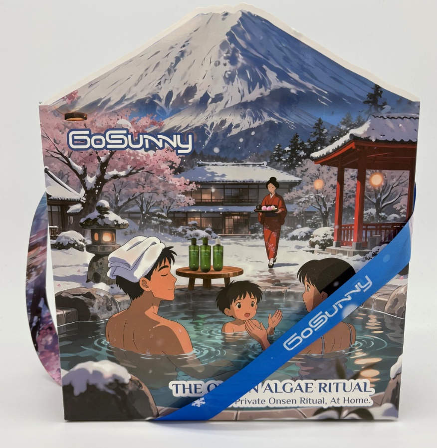 GOSUNNY Natural Onsen Algae Shampoo & Conditioner